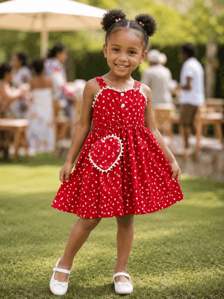 Shop the Girls Red Heart Print Dress by Activekids on Sanalist. Made from soft cotton, this cute girls dress is available in Nairobi for KSh 3,200 with countrywide delivery in Kenya.